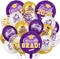 Graduation Party Balloons 2026 – 51PCS Purple & Gold Latex and Foil Balloon Set with Confetti & Class of 2026 Graduation Decorations